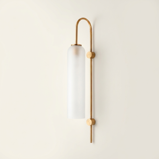 Frosted Glass Swing-Arm Wall Light | The Cygne