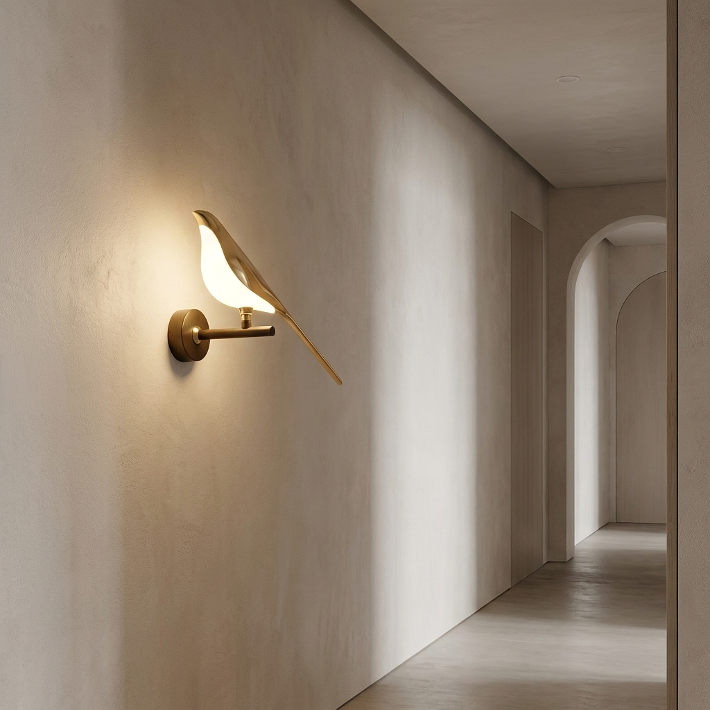 Sculptural Bird Wall Light | The Alouette