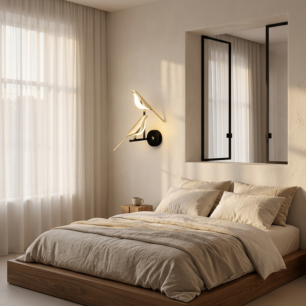 Sculptural Bird Wall Light | The Alouette